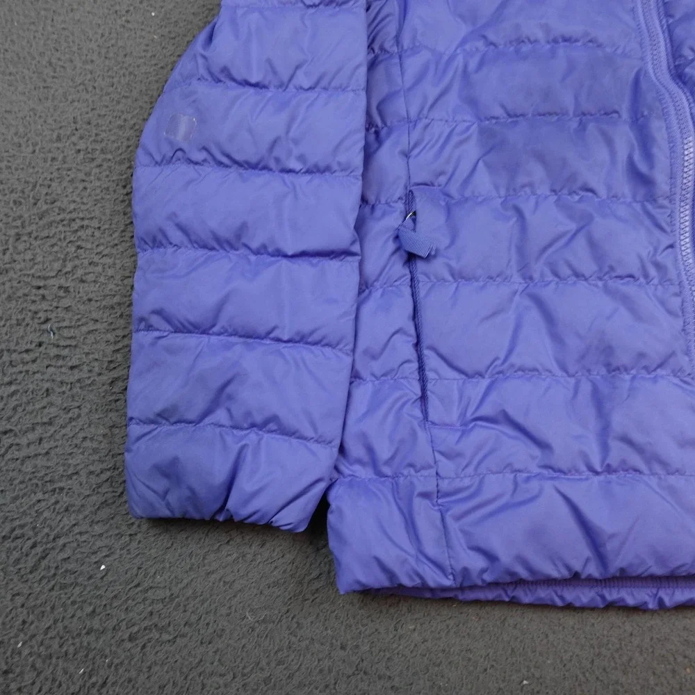 REI Co-op Jacket Kids Medium Purple Down Puffer Insulated Coat Lightweight